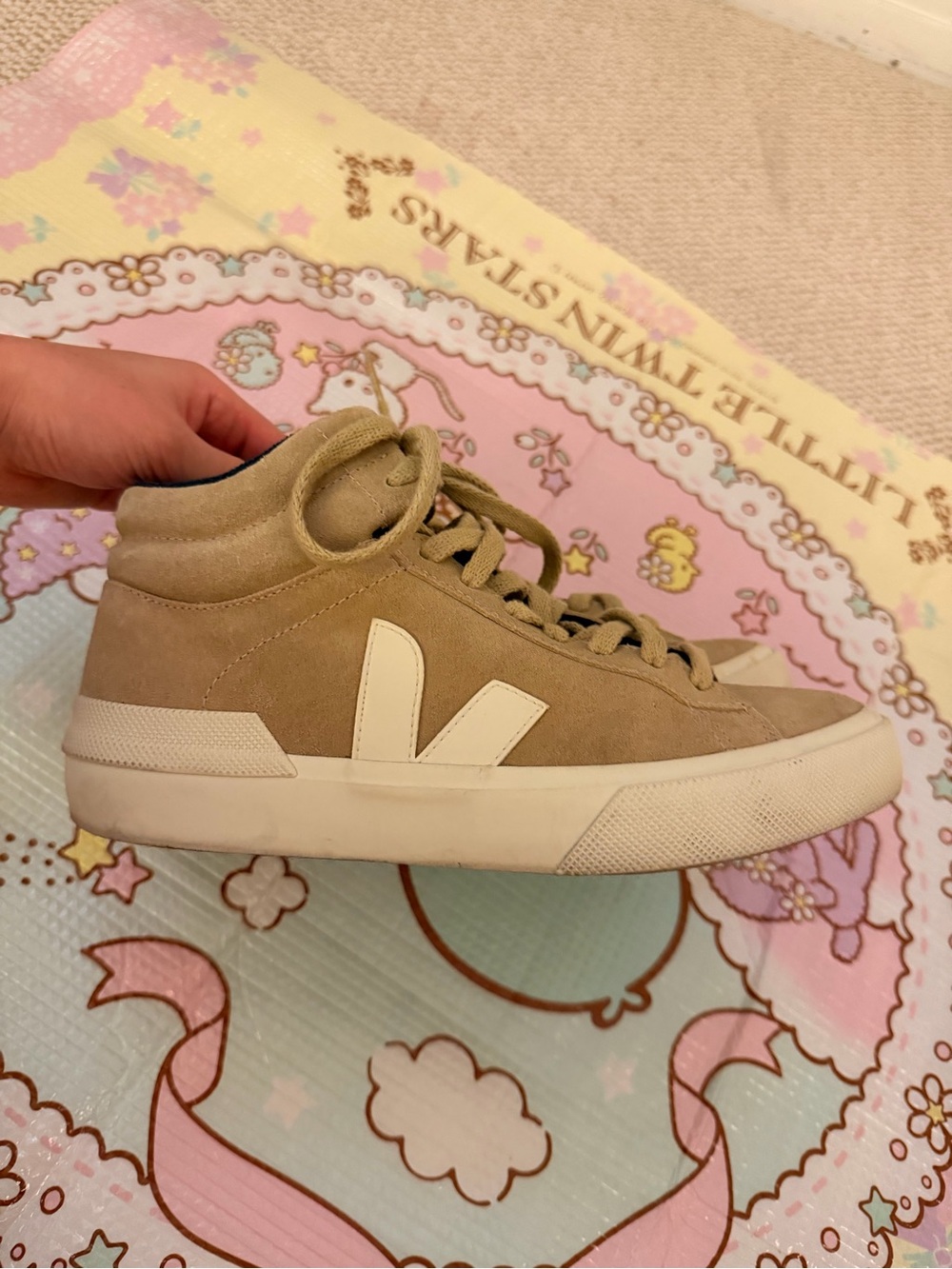 Veja Mid-Top Suede Sneaker